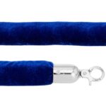 CORDÓN DE TERCIOPELO AZUL