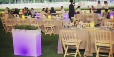 sillas Napoleón plegables en el hipódromo 2
