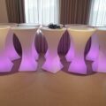 mesas led entrega