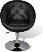 SILLÓN CAPITONÉ NEGRO - Imagen 4