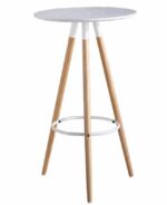 MESA TORRE MADERA ALTA