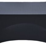 MANTEL STRETCH MESA DE 140 X 60 EN NEGRO