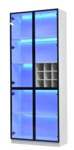 ARMARIO PUERTAS CRISTAL