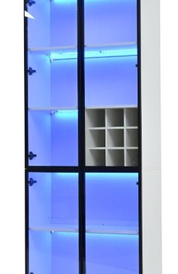 ARMARIO PUERTAS CRISTAL