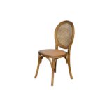SILLA ÓVALO MADERA
