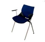 SILLA SHELL BRAZOS AZUL+NEGRA