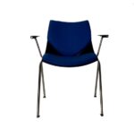 SILLA SHELL BRAZOS AZUL+NEGRA - Imagen 4